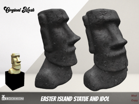 Second Life Marketplace - Easter Island Statue and idol